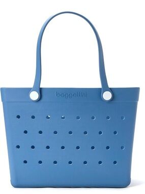 Baggallini Perforated Blue Tote
